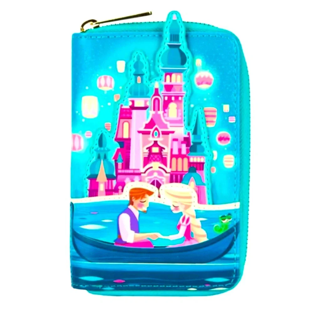 Set of 2-Glow Disney Princess Rapunzel Castle Lanterns Backpack and Wallet